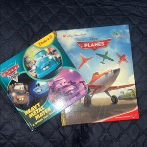 Disney Cars and Planes Kids Book Set